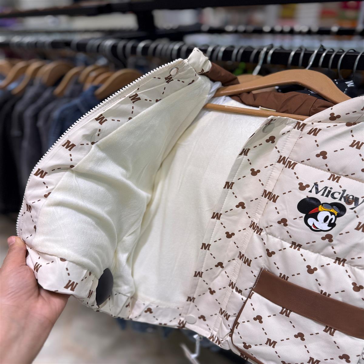 کاپشن وارداتی میکی