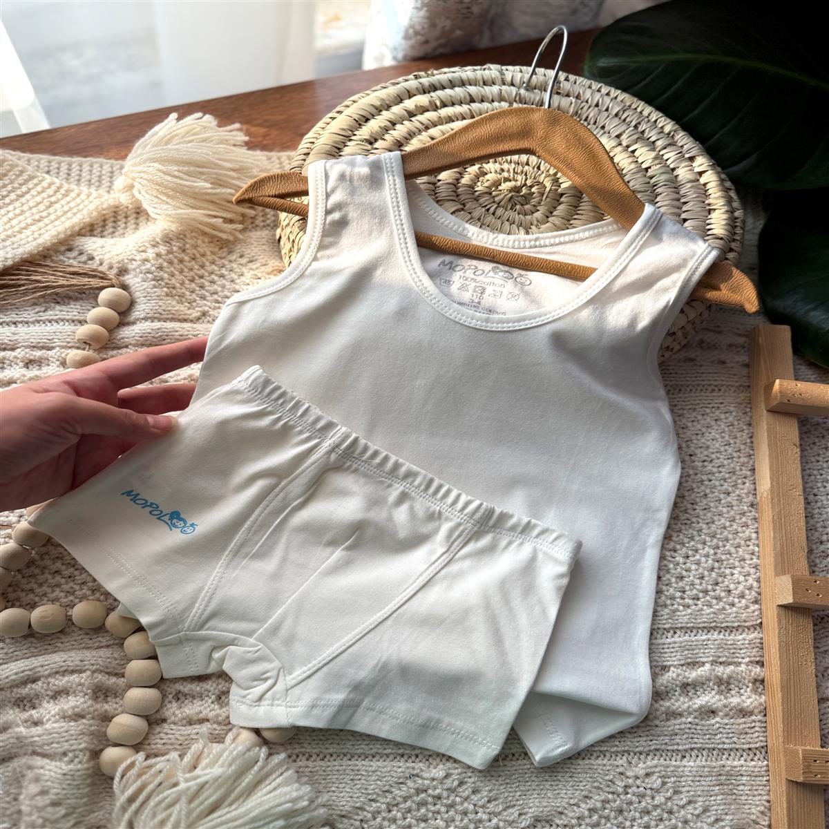 تاپ و شورت طرح ساده